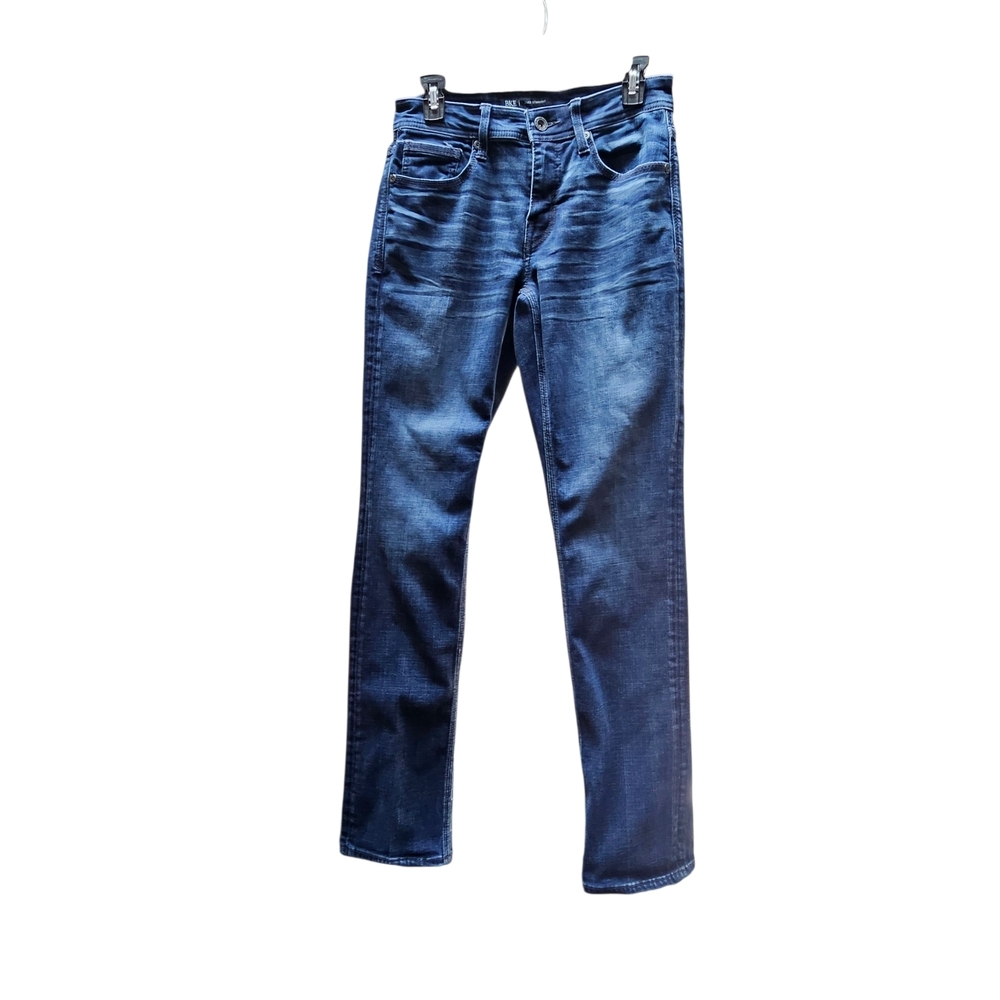BKE Jake Straight Dark Blue Denim Jeans Size 29 X 34